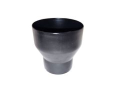 Black Coated Galvanised Steel Downpipe Reducer <80-55mm